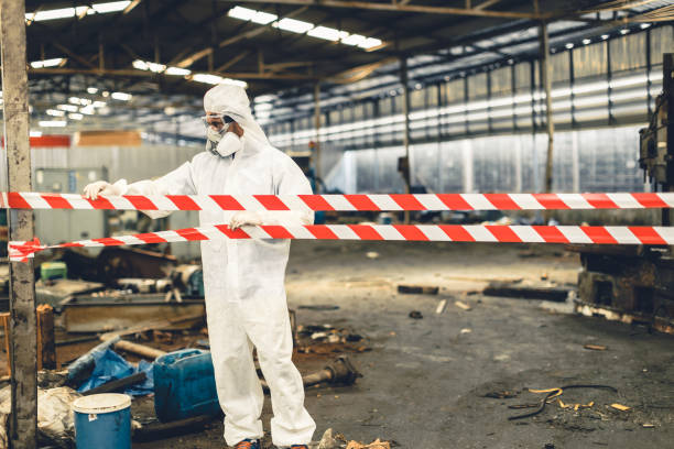 Professional Biohazard technician working in Lodi, OH